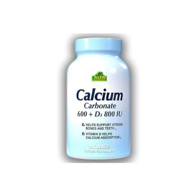 ALFA CALCIUM 600+D3-800 100 S