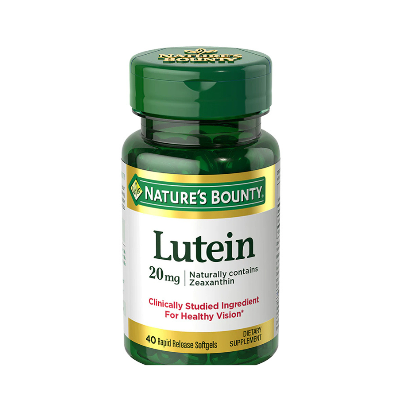 NATURES BOUNTY LUTEIN 20 MG SOFTGEL 40 S