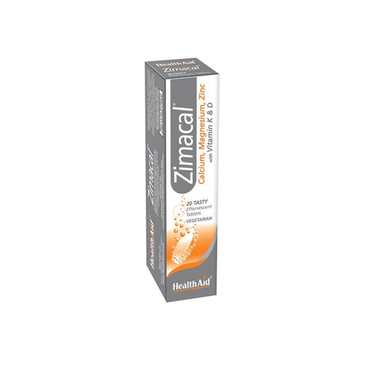 HEALTH AID ZIMACAL EFF TAB 20S