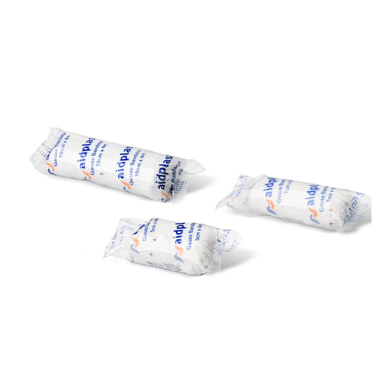 AIDPLAST 7CMX4M GAUZE BANDAGE