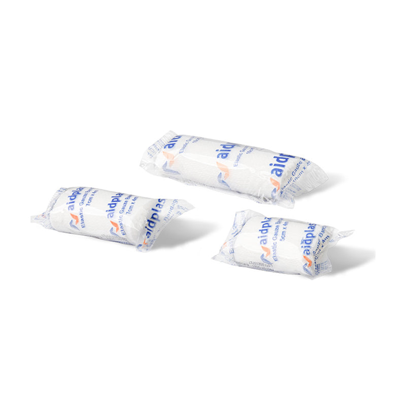 AIDPLAST 7CMX4M LASTIC GAUZE BANDAGE-S