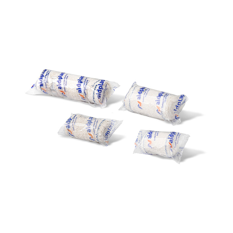 AIDPLAST 8CMX4.5M COTTON CREPE BANDAGE V20845-STRE