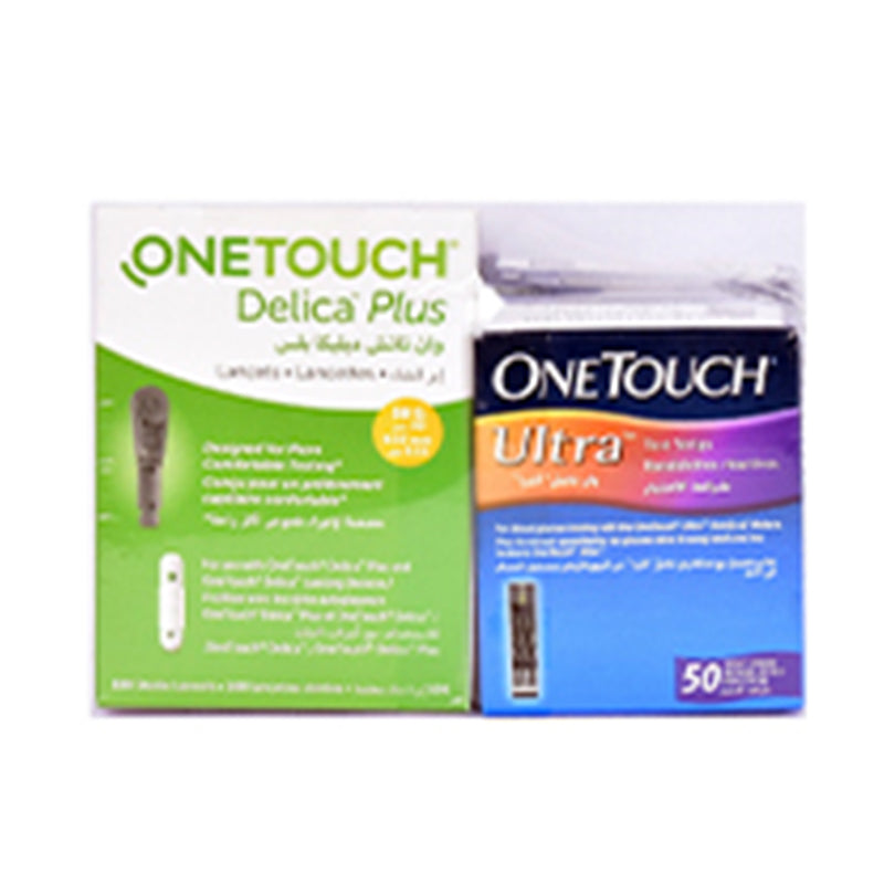 ONE TOUCH ULTRA STRIP( 2REFILL KIT + 1 LANCET) Truth Care Pharmacy