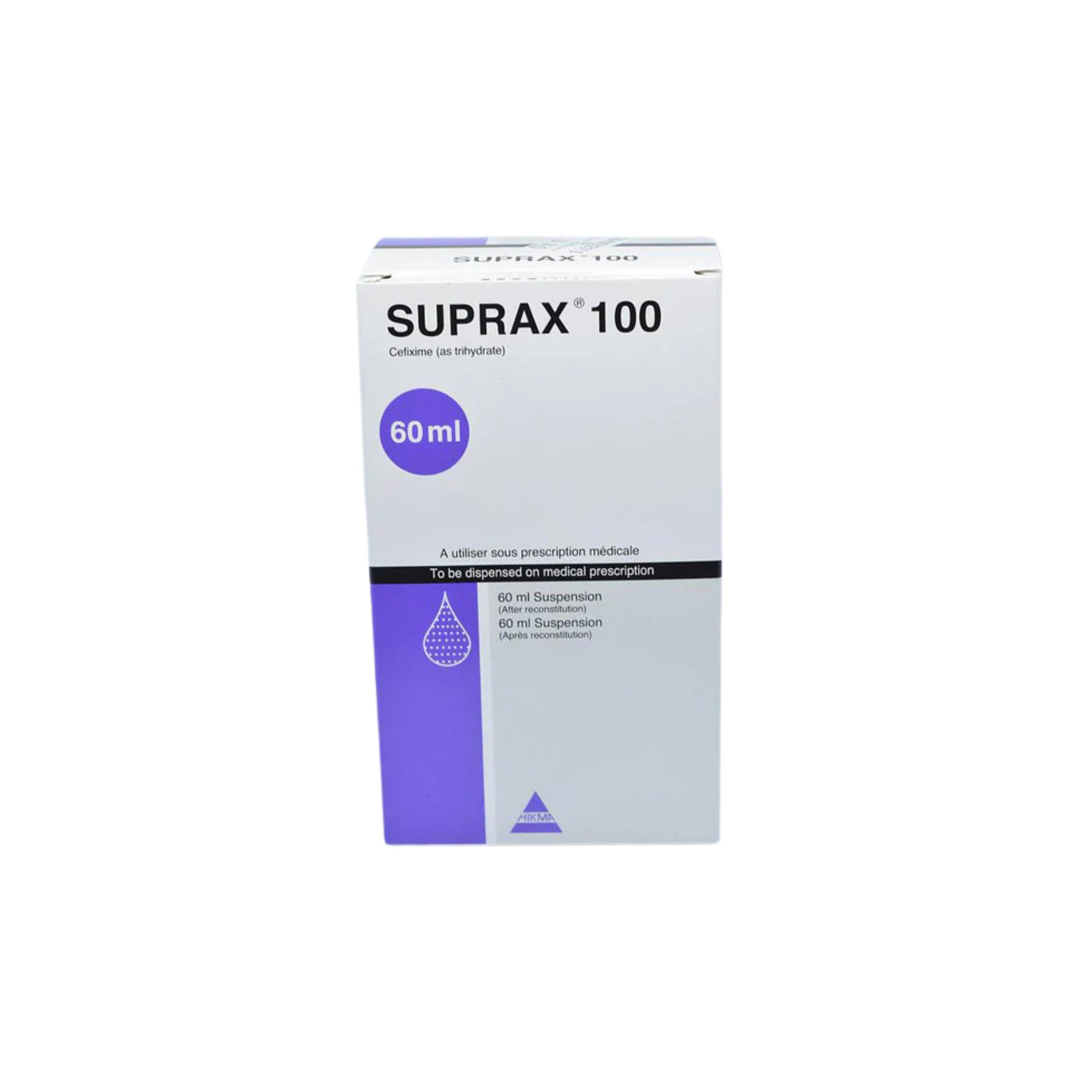 Suprax 100mg Suspension 60ml – Online Pharmacy Qatar Truth Care
