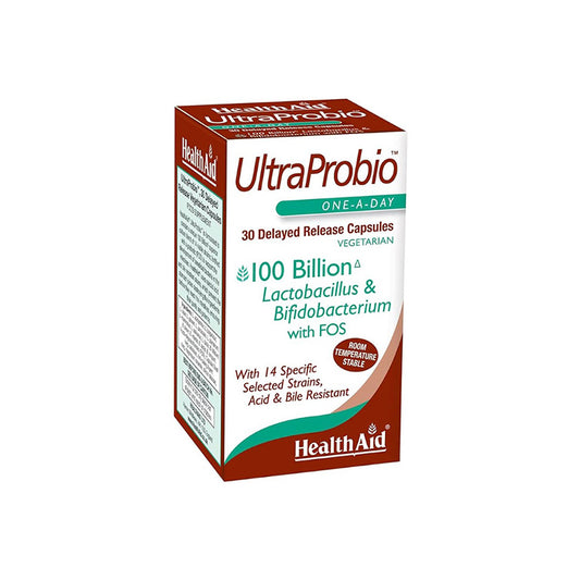 HEALTH AID ULTRAPROBIO 100 BILL VEG 30 S