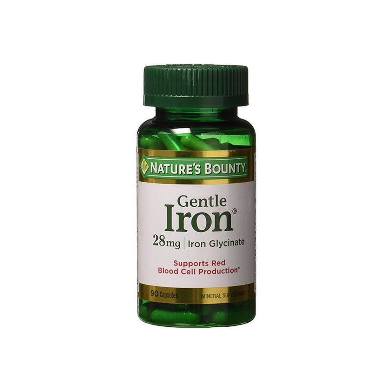 NATURE S BOUNTY GENTLE IRON 28 MG CAP 90 S