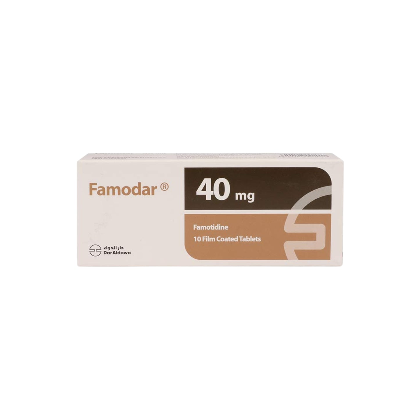 FAMODAR 40 MG TAB 10 S