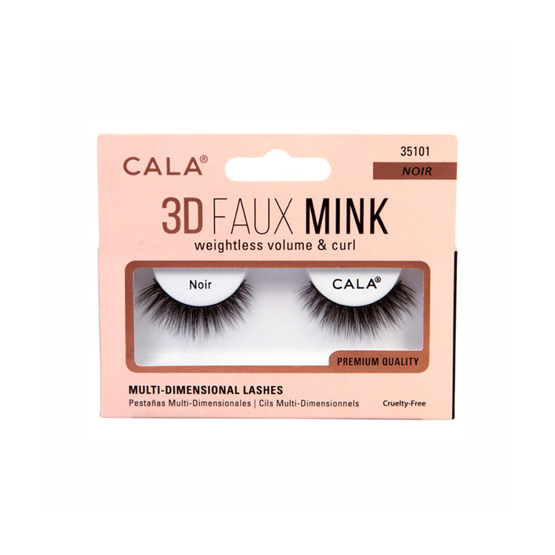 Cala 3D Faux Mink Lashes Noir -35101