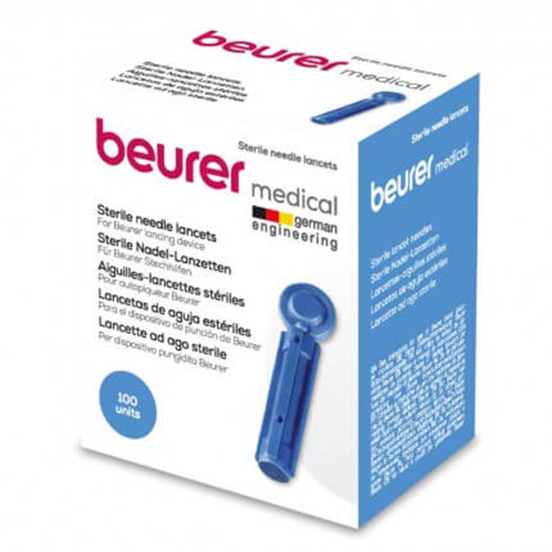 BEURER STERILE NEEDLE LANCETS100'S(discontinued) Truth Care Pharmacy