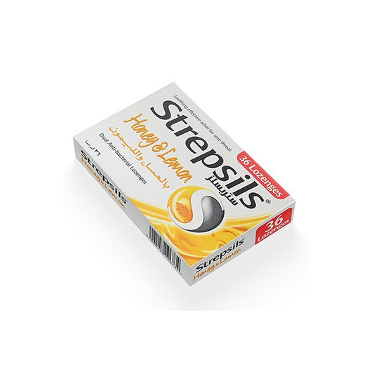STREPSILS HONEY AND LEMON 36'S