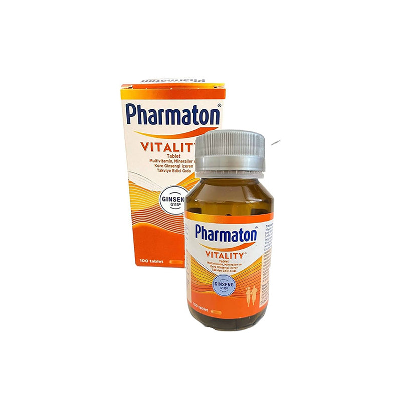 PHARMATON VITALITY TAB 100 S