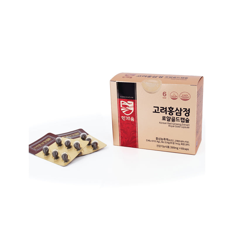 KOREAN RED GINSENG EXTRACT CAP 500MG*60'S
