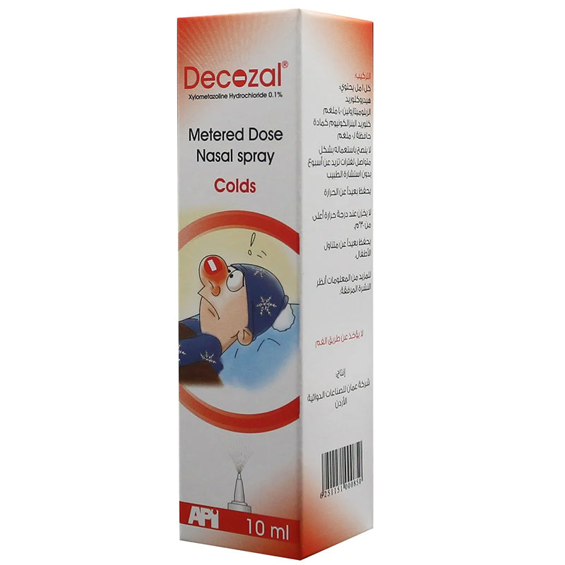 DECOZAL 0.05% METERED DOSE NASAL SPRAY 10 ML – Truth Care Pharmacy