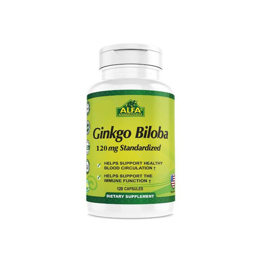 Alfa Ginkgo Biloba 120mg 120's