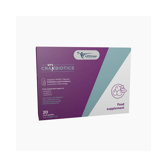 APEXAM UTI CRANBIOTICS 20'S
