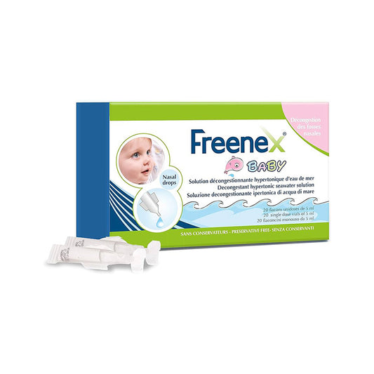 FREENEX BABY HYPERTONIC SEA WATER NASAL SOLUTION 20*5ML