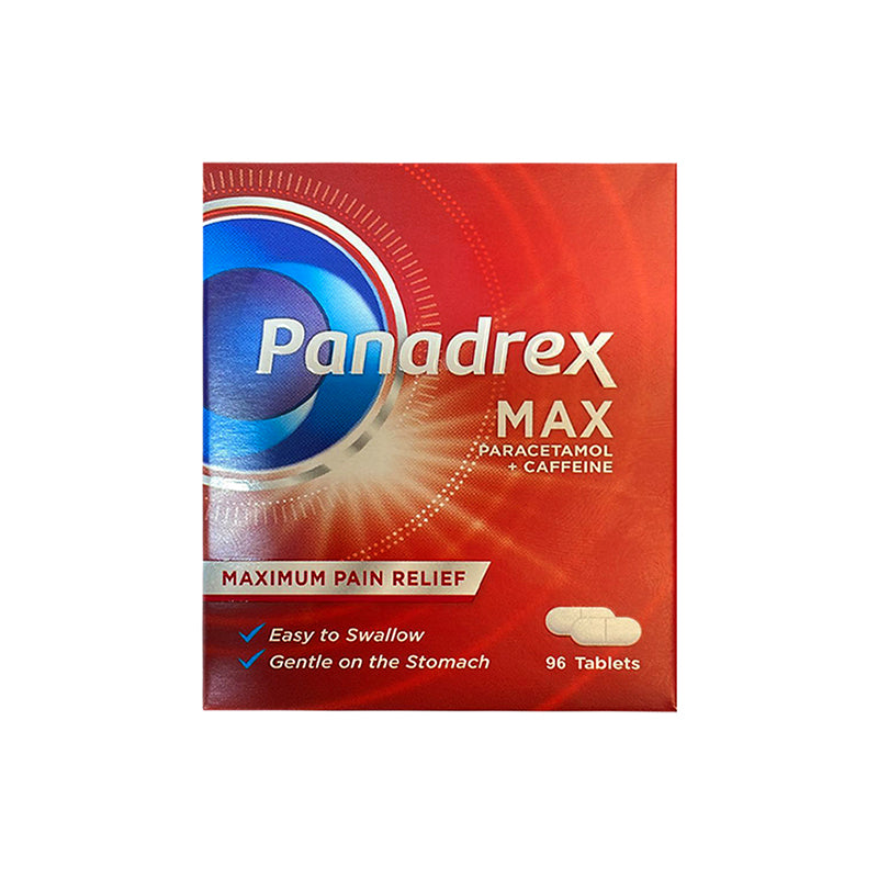 PANADREX MAX 500 MG+CAFFEINE TAB 96'S