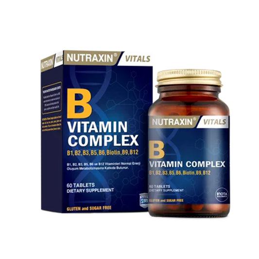 NUTRAXIN B COMPLEX VITAMIN TABLETS 60 S