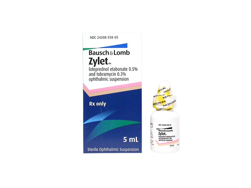 ZYLET STERILE OPTHALMIC SUSPENTION 5ML