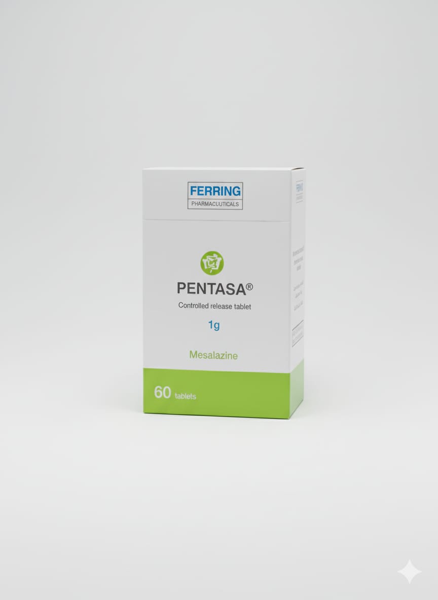 PENTASA 1GM TAB 60S