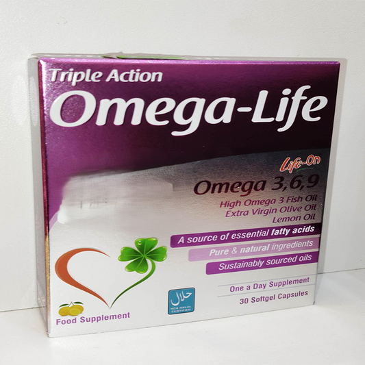 LIFE ON TRIPLE ACTION OMEGA LIFE 30'S