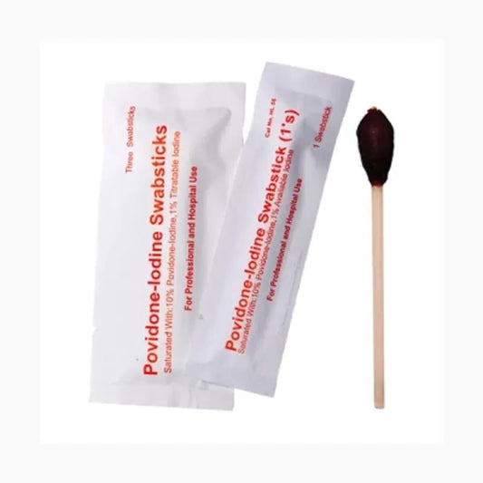 GIZE POVIDONE IODINE SWAB STICK 50'S