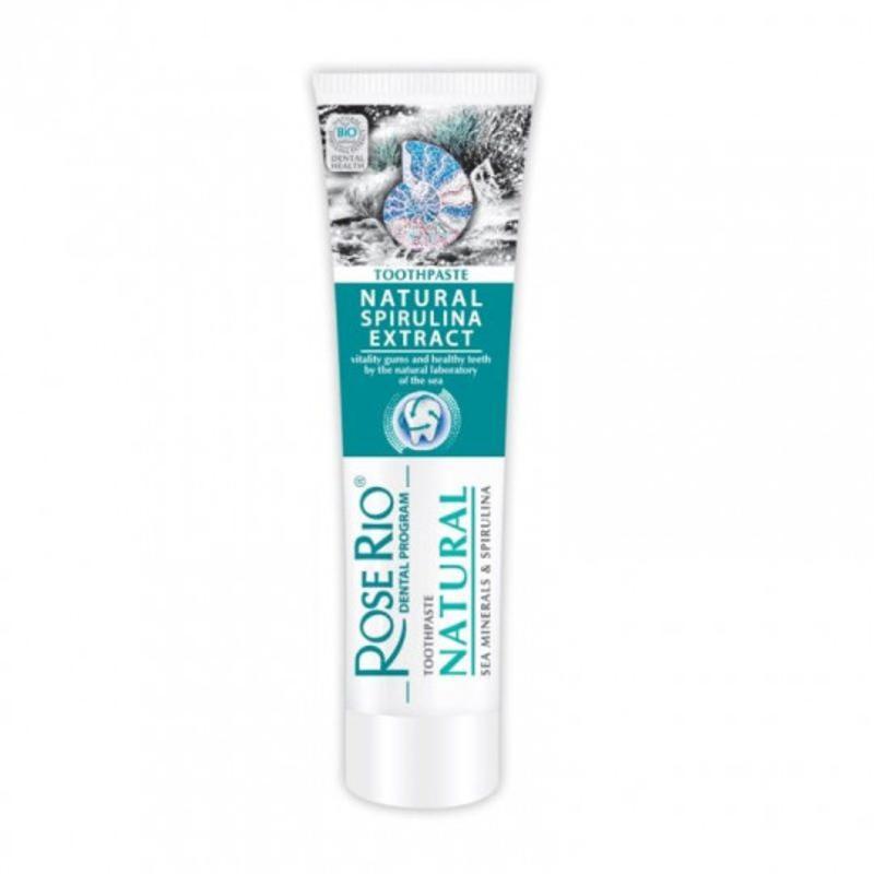 ROSE RIO NATURAL TOOTHPASTE HOMEOPATHIC 65ML