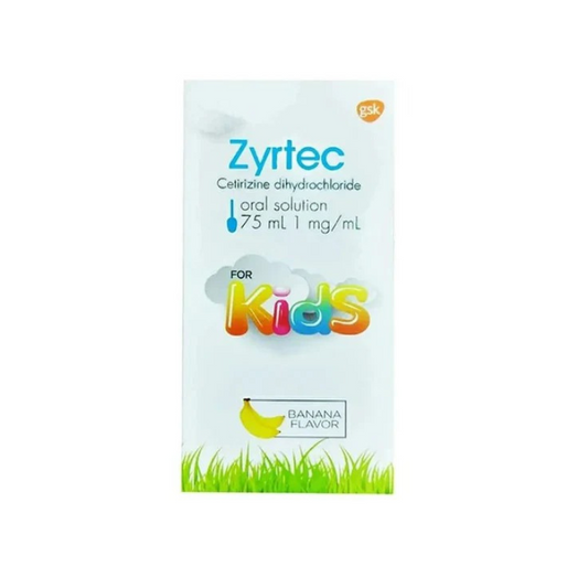 ZYRTEC 0.1% ORAL SOLUTION 75 ML