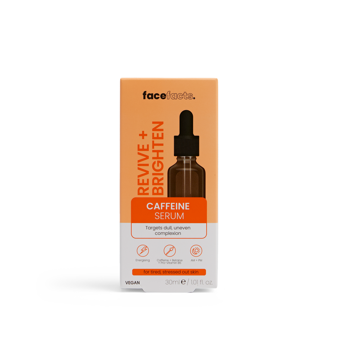 Face Facts Facial Serum Energising Caffeine 30 Ml