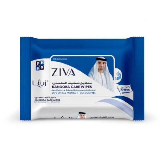 Ziva Kandoora Care Wipes Flowpack 25's