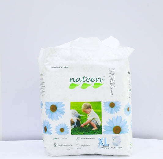 NATEEN XL BABY DIAPERS PANTS 20'S 12-17 KG
