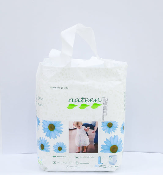 NATEEN L BABY DIAPERS PANTS 20'S 9-14 KG