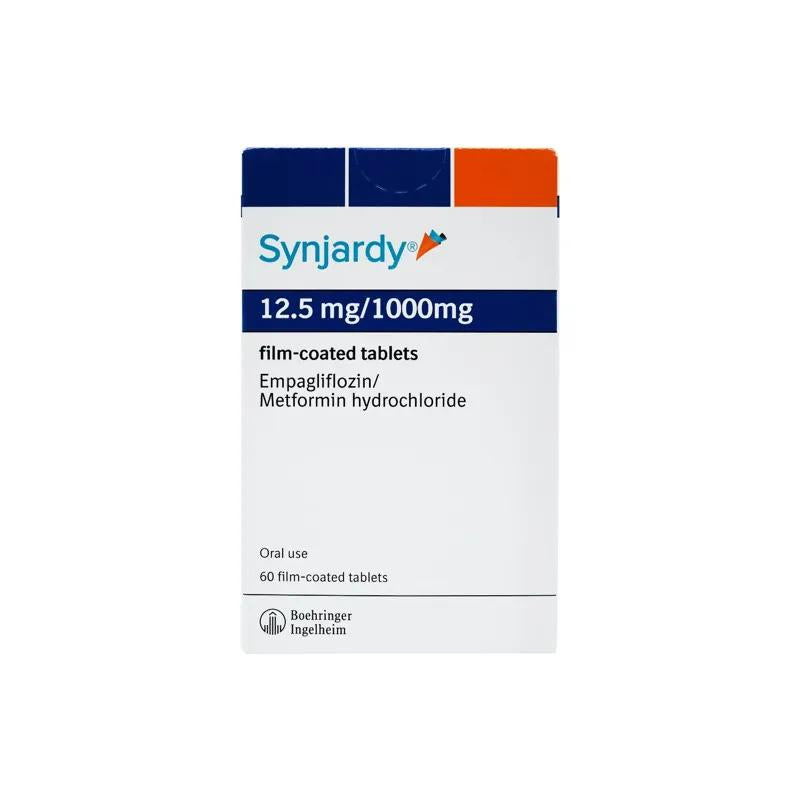 SYNJARDY 12.5/1000MG FC TAB 60S