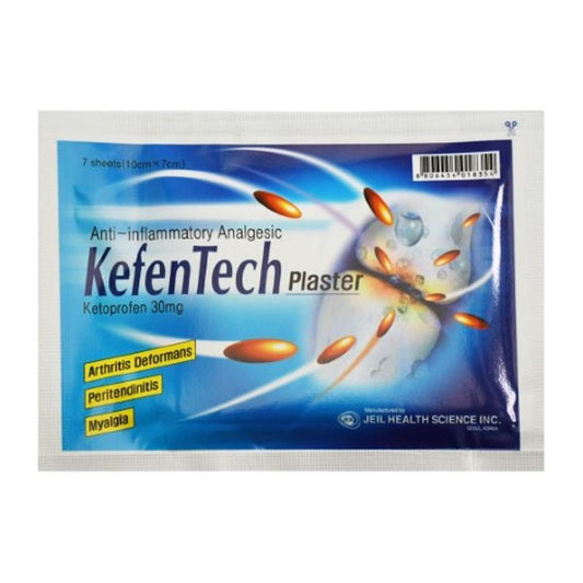 KEFENTECH PLASTER 30MG 7 SHEET