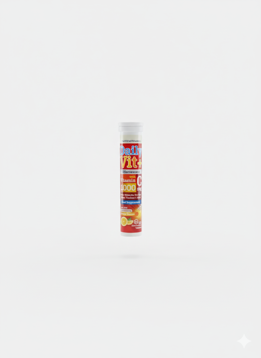 PROTEM PHARMA DAILY VIT C + WITH ZINC+ECHINACEA EFF 20'S