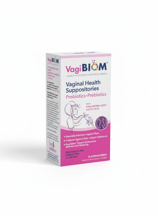 VAGIBIOM VERGINAL SUPPOSITORIES 5'S BORIC ACID