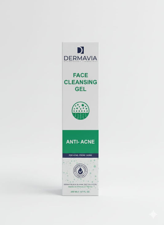 DERMAVIA ANTI ACNE FACE CLEANSING GEL 200ML