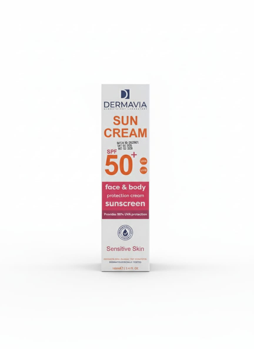 DERMAVIA SPF 50+ SUN CREAM 100ML