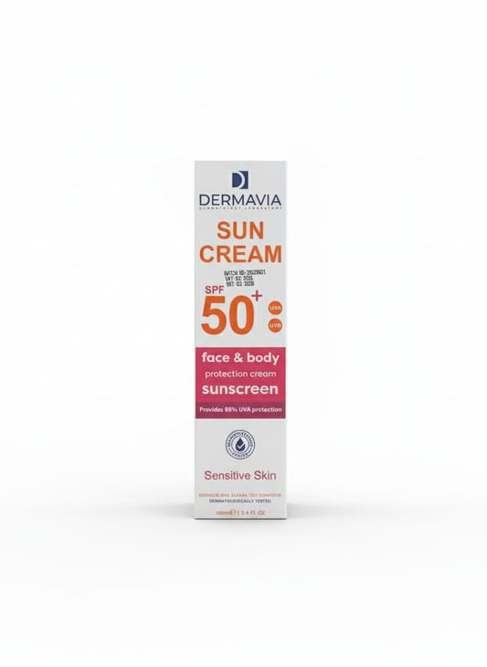 DERMAVIA SPF 50+ SUN CREAM 100ML