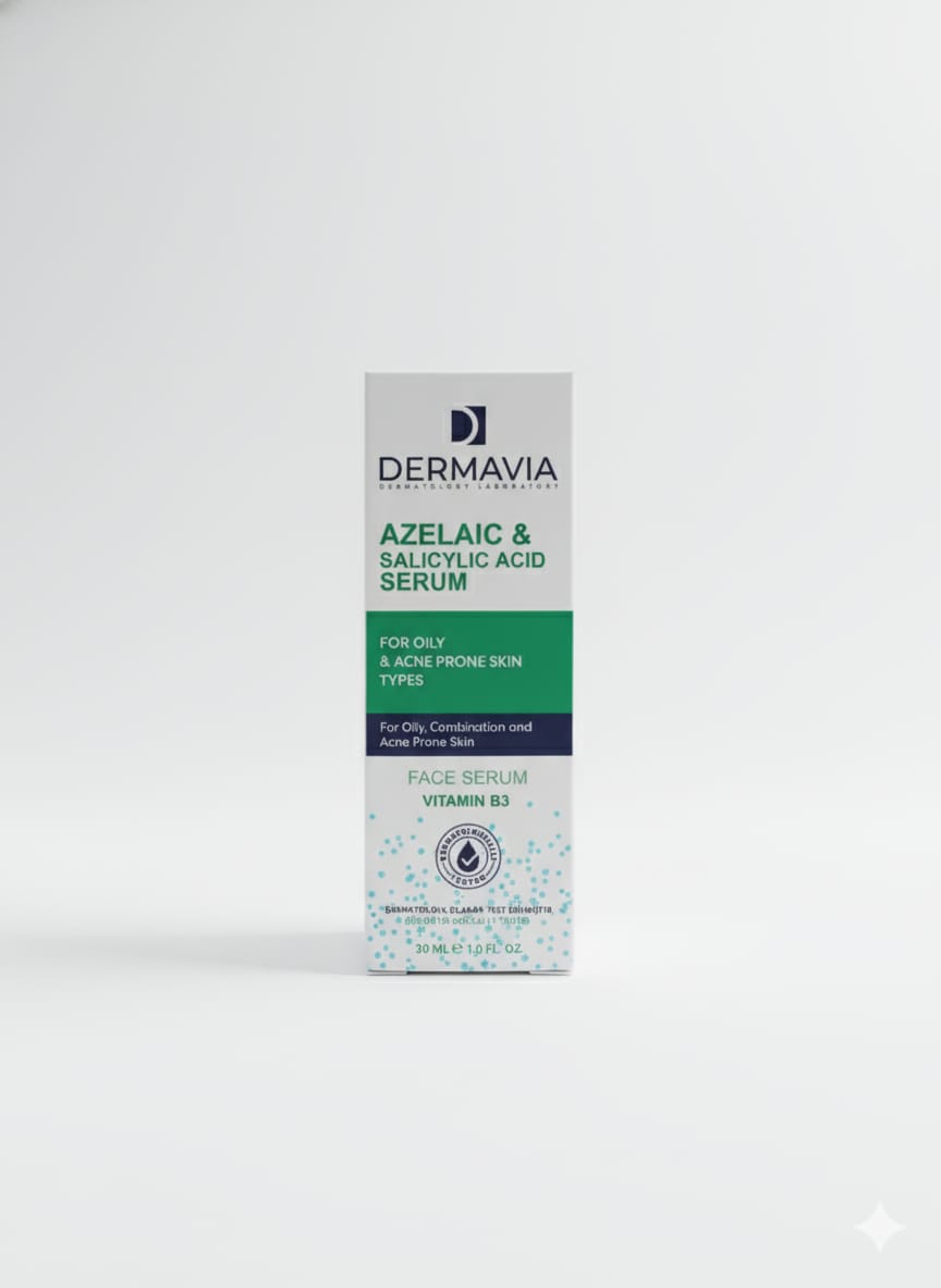 DERMAVIA FACE SERUM AZELAIC & SALYCYLIC ACID 30ML