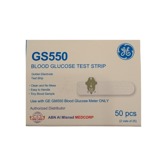 GE BIONIME BLOOD GLUCOSE TEST STRIP GS-550 50'S