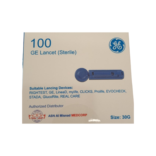 GE BIONIME LANCET 100'S