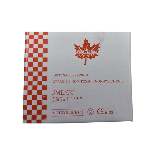 XTREAM DISPOSIBLE SYRINGE 5 ML 100S