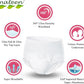 Nateen L Adult Diaper Pants 10 S