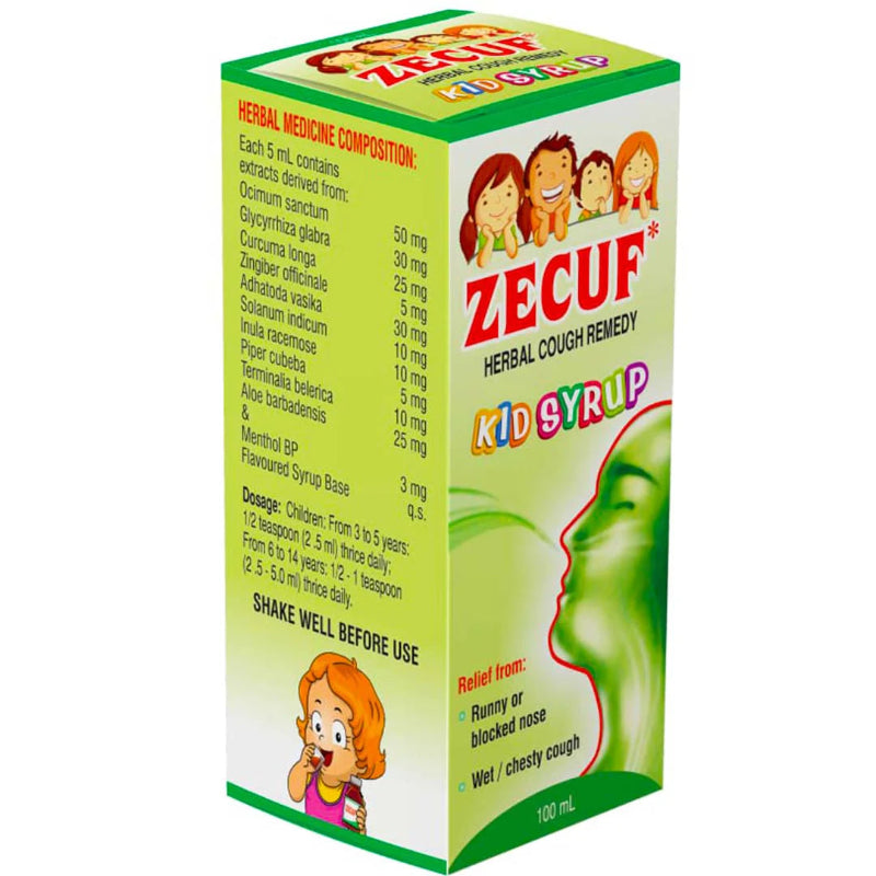 Zecuf Herbal Kids Syrup 100ml