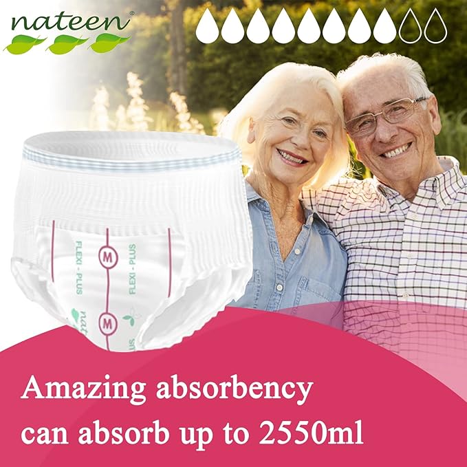 Nateen L Adult Diaper Pants 10 S