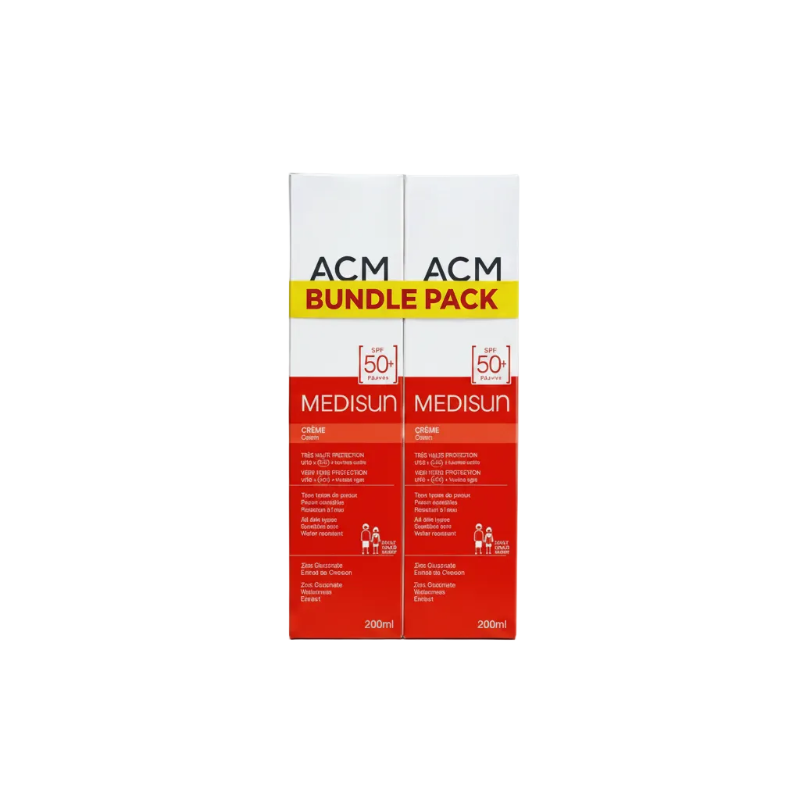 ACM MEDISUN SPF 50+ SUNSCREEN SPRAY 200ML 2'S OFFER PACK