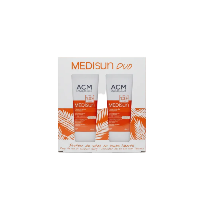 ACM MEDISUN SUNSCREEN CREAM SPF 100+ 40ML 2'S OFFER PACK