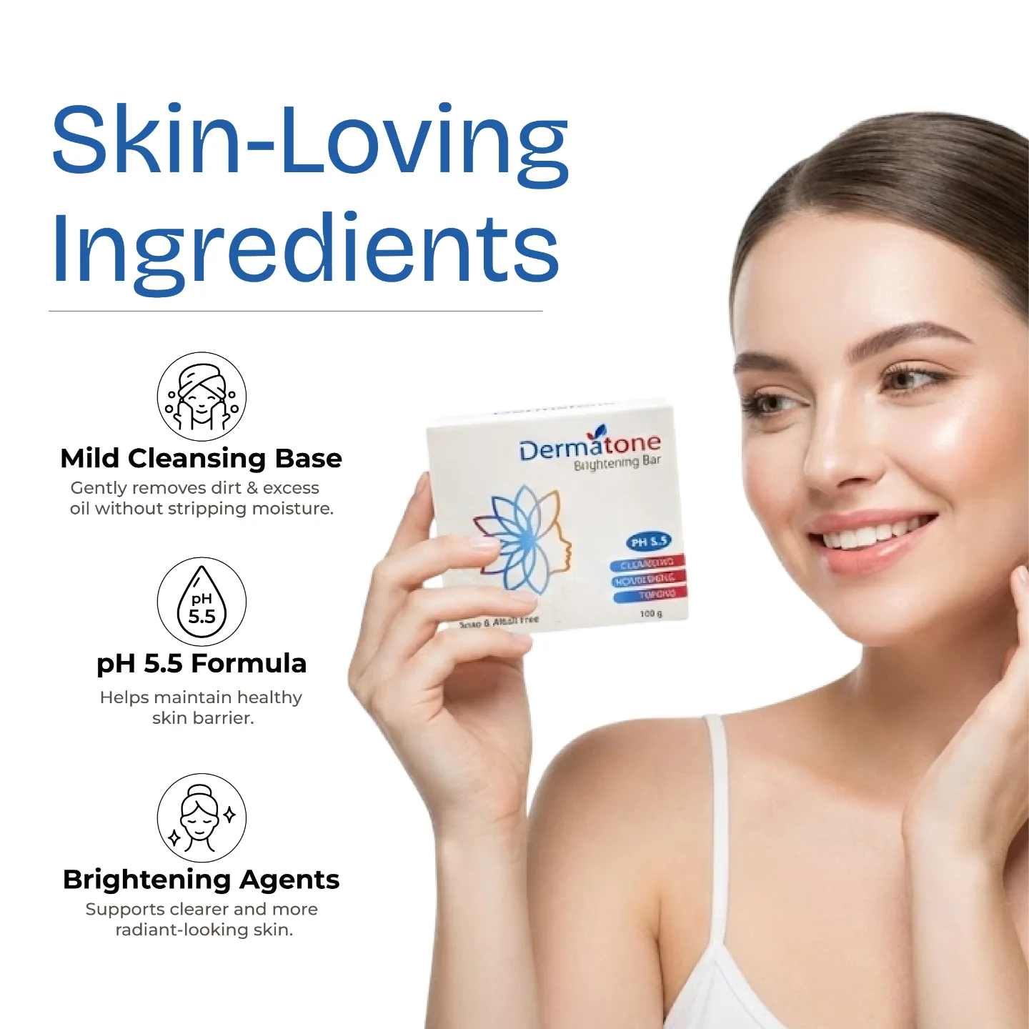 dermatone glutathione Dermatone Brightening Bar 100 G (Buy 1 Get 1 Free) – Online Pharmacy Qatar  Truth Care
