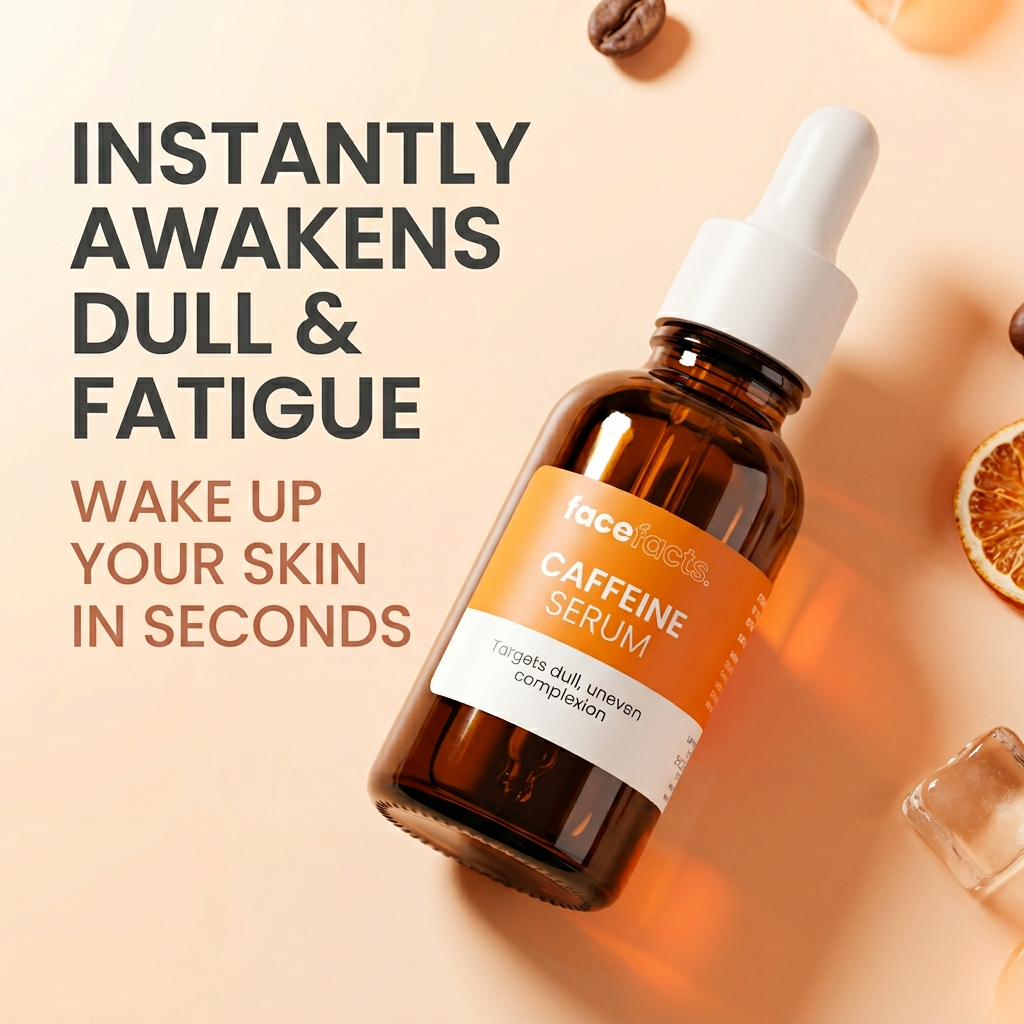 Face Facts Facial Serum Energising Caffeine 30 Ml